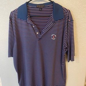 Peter Millar summer comfort golf polo size large (harbour town golf links)